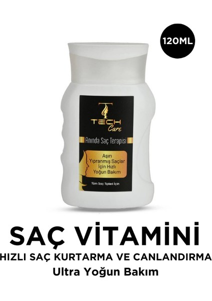 Hızlı Saç Kurtarma ve Canlandırma Yoğun Bakım Saç Bakım Vitamini 120 Ml