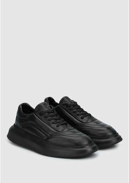 Siyah Deri Erkek Sneaker fiyatları