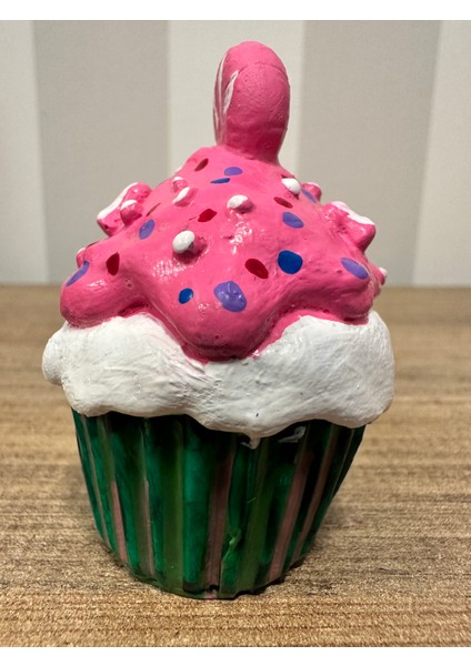 Mini Cupcake Polyester Dekoratif Obje