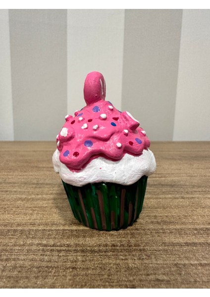 Mini Cupcake Polyester Dekoratif Obje modelleri