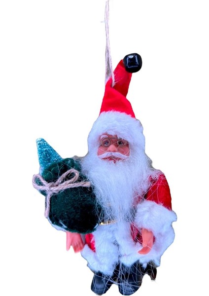 Yılbaşı Ağacı Asılabilir Noel Baba 14 cm