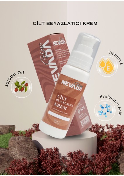 Cilt Beyazlatıcı Kararma Karşıtı Etkili Vücut Bakım Kremi 50 ml