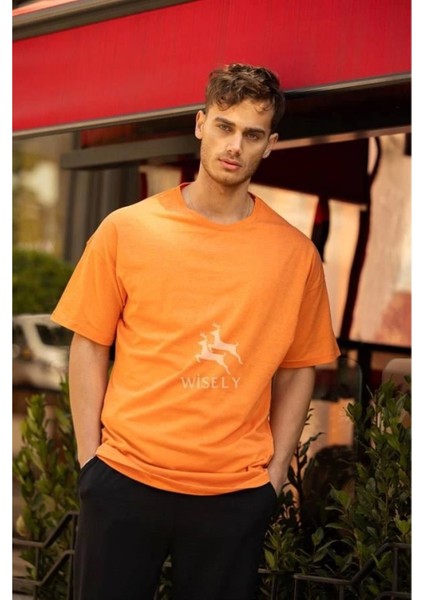 Düz Süprem Openet Oversize Tshirt