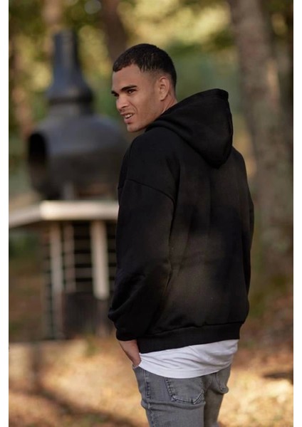 3 Iplik Şardonlu Oversize Sweatshirt indirimleri