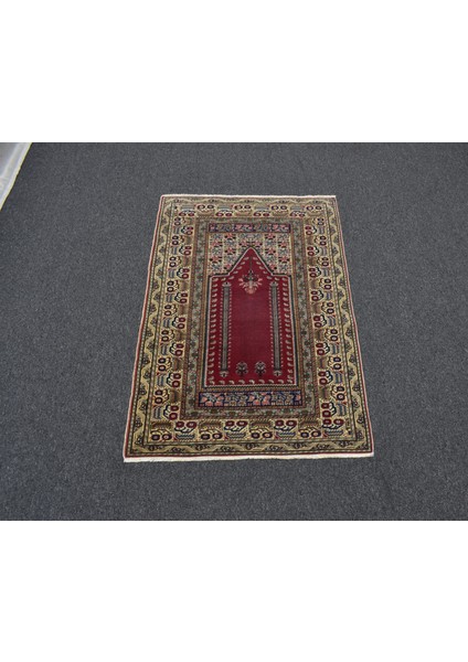 Antika El Dokuma Emsalsiz Namazlık Seccade Kayseri Bünyan Yün Halı 5244 fiyatları