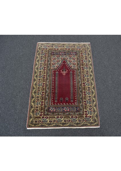 Antika El Dokuma Emsalsiz Namazlık Seccade Kayseri Bünyan Yün Halı 5244 modelleri