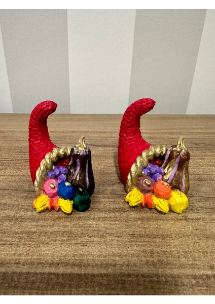 Hediye Dolu Ikili Noel Şapkası