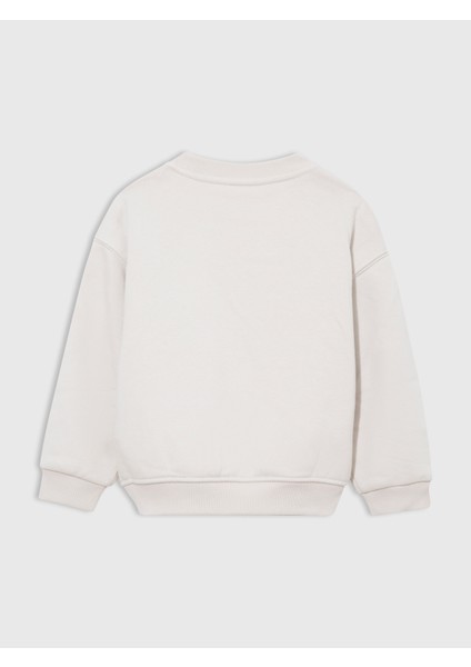 Erkek Bebek Kırık Beyaz Gap Logo Vintage Soft Sweatshirt fırsatları