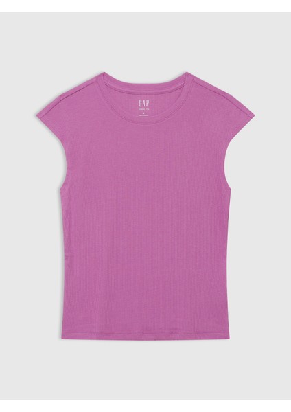 Kadın Pembe Modern T-Shirt