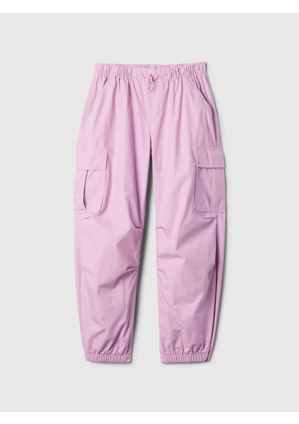 Kız Çocuk Pembe Pull-On Paraşüt Kargo Pantolon fiyatları
