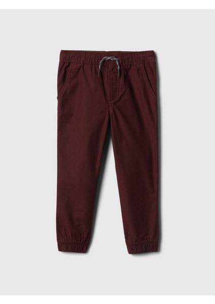 Erkek Bebek Kırmızı Pull-On Everyday Jogger Pantolon