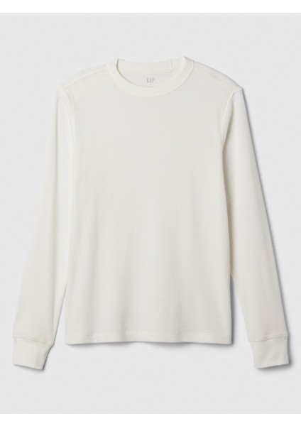 Erkek Kırık Beyaz Waffle Örgü T-Shirt fiyatları