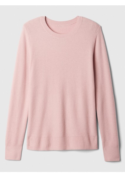 Kadın Pembe Textured Kazak fiyatları