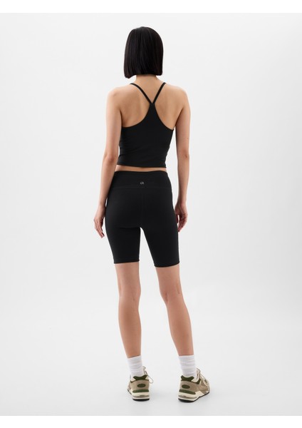 Kadın Siyah Gapfit Studio Longline Sporcu Sütyeni fırsatları