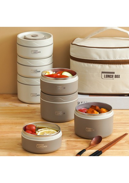 304 Paslanmaz Çelik Yalıtımlı 4 Parça Öğle Yemeği Kutusu (Yurt Dışından) fiyatları