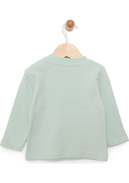 HelloBaby Basic Kedi Desenli Interlok Uzun Kol Tshirt Kız Bebek fiyatları