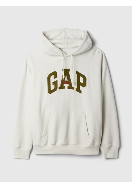 Erkek Kırık Beyaz Gap Logo Sweatshirt fiyatları