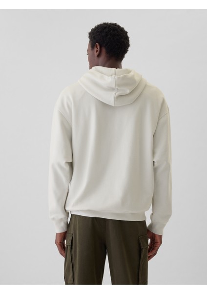 Erkek Kırık Beyaz Gap Logo Sweatshirt indirimleri
