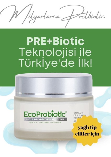 Pro Cilt Bakım Kremi Onarıcı Sıkılaştırıc Karşıtı Etki Yağlı Cilt Tipi 50 ml