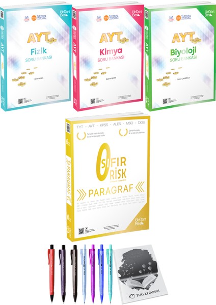 2025 Ayt Fizik Kimya Biyoloji Soru Bankası - 2025 Paragraf Sıfır Risk