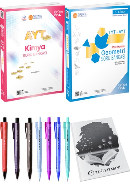 2025 Tyt-Ayt Geometri Soru Bankası - 2025 Ayt Kimya Soru Bankası