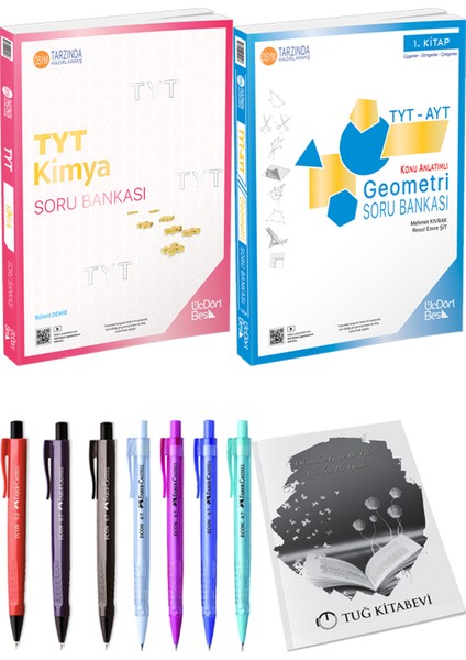 2025 Tyt-Ayt Geometri Soru Bankası - 2025 Tyt Kimya Soru Bankası