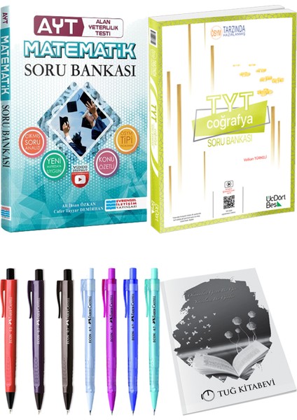 2025 Tyt Coğrafya Soru Bankası - Evrensel Ayt Matematik Çözümlü Soru Bankası