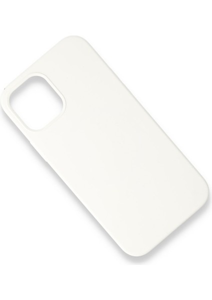 Apple iPhone 12 Mini Kılıf Çizilmelere Karşı Içi Kadife Yüzey Wireless Şarj Özellikli Silikon Lansman Kapak