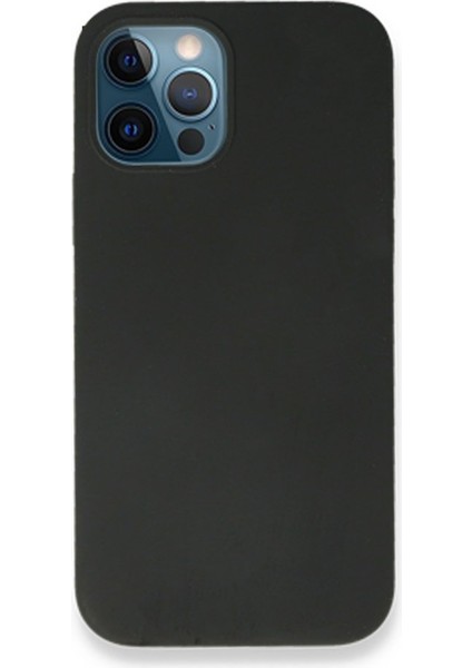 Apple iPhone 12 Pro Max Kılıf Çizilmelere Karşı Içi Kadife Yüzey Wireless Şarj Özellikli Silikon Lansman Kapak