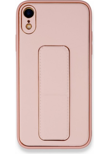 Apple iPhone Xs Max Kılıf Yatay ve Dikey Standlı Kamera Lens Korumalı Deri Coco Stand Kapak