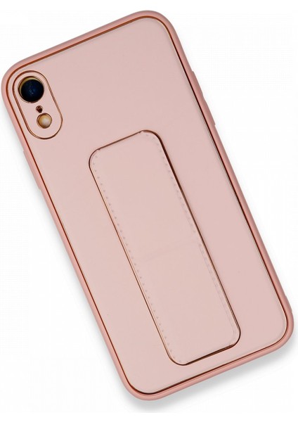 Apple iPhone Xs Max Kılıf Yatay ve Dikey Standlı Kamera Lens Korumalı Deri Coco Stand Kapak