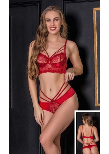 Balenli Bordo Bralet Takım fiyatları