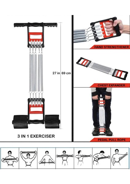 El Ayak Göğüs Yayı Çelik Yay Spor Aleti