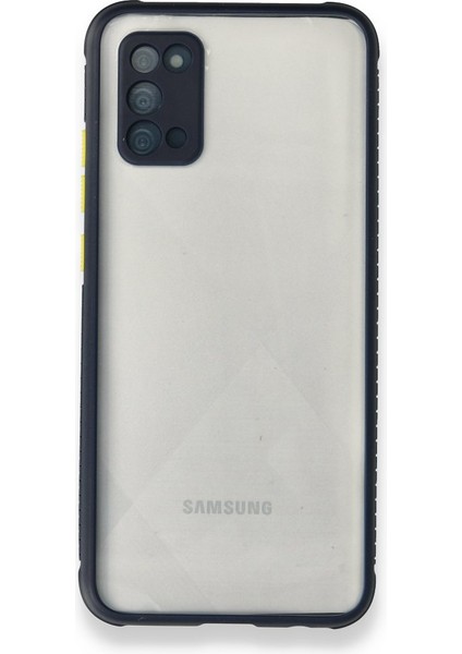 Samsung Galaxy A02S Kılıf Köşeler Airbag Özellikli Arkası Sert P.c Kenarı Silikon Miami Kapak