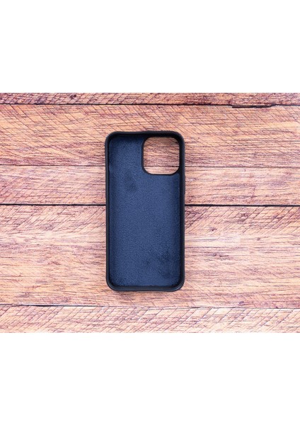 Apple iPhone 13 Pro Uyumlu Deri Cüzdanlı Kılıf Lacivert