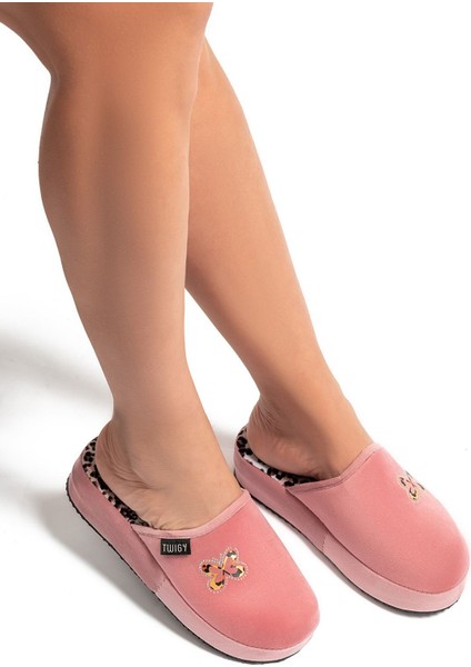 Kelebek Kadın Ev Terliği Pembe 36/40 EE0092
