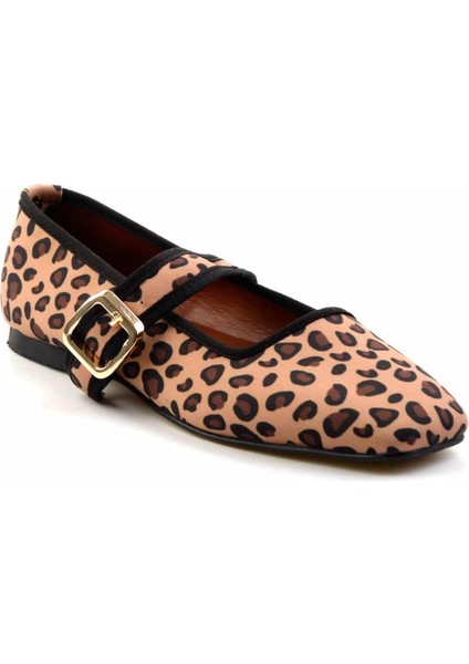 Leopar Kumaş Kadın Babet K01246301104 modelleri