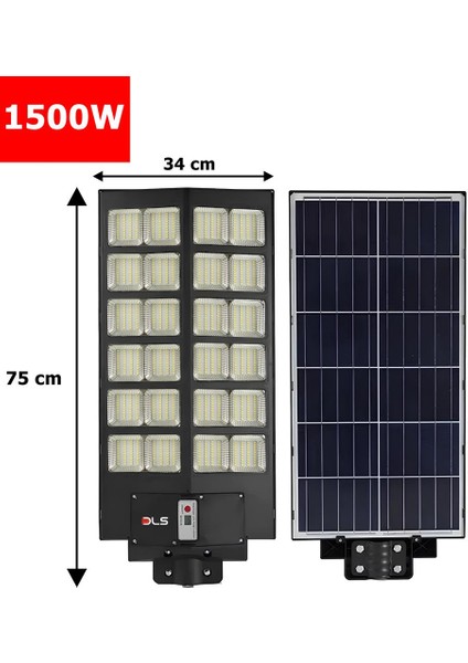 ST1500 1500 Solar Dls Güneş Enerjili  Bahçe Çevre  Lambası