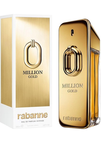 Rabanne Million Gold Intense Edp 200 Ml