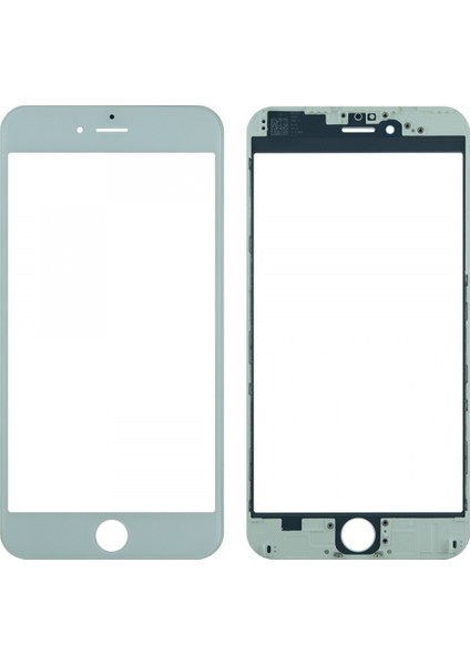 Teknonet Apple iPhone 6s Plus Uyumlu Dokunmatik Lens + Oca + Çerçeve