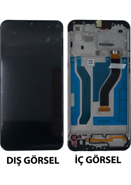 Samsung Galaxy A10S Uyumlu Hk Lcd+Dokunmatik+Çıtalı (Siyah) NT-108165