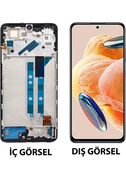 Xiaomi Redmi Note 12 Pro 4g Uyumlu OLED Lcd+Dokunmatik+Çıtalı