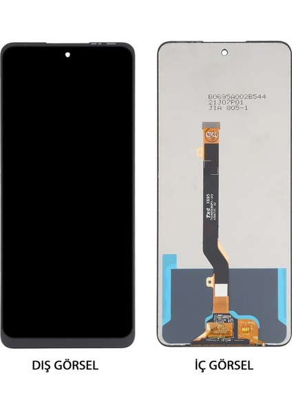 Tecno Spark 8P Uyumlu Org Lcd+Dokunmatik (Siyah) NT-108566