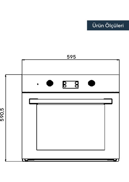 Italian Design Cam Ankastre Fırın B66-SF2(MT) modelleri