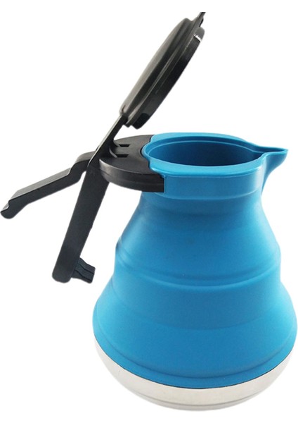 Kettle Katlanabilir Taşınabilir Kamp Kettle Mavi (Yurt Dışından)
