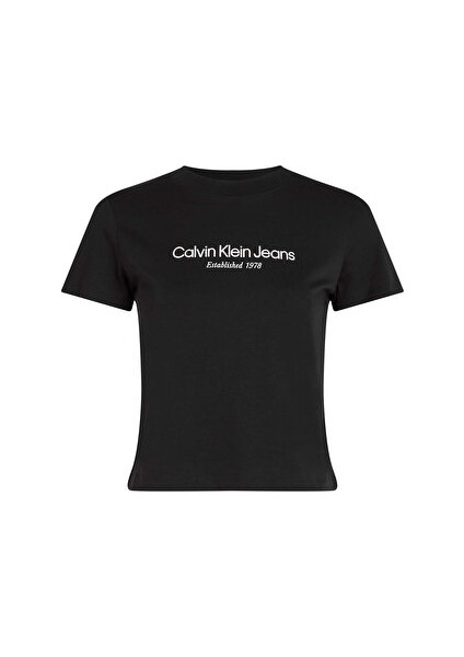 Calvin Klein Instıtutıonal Graphıc Baby Tee