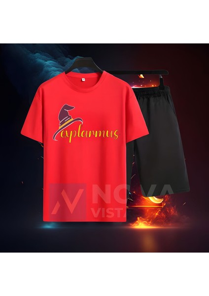 Kerem Aktürkoglu Harry Potter Gol Baskılı Unisex Tişört T-Shirt Şort Takımı