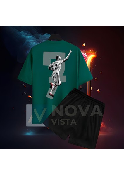 Ricardo Quaresma Efsane Sırt Foto Forma Baskılı Unisex Tişört T-Shirt Eşofman Takımı