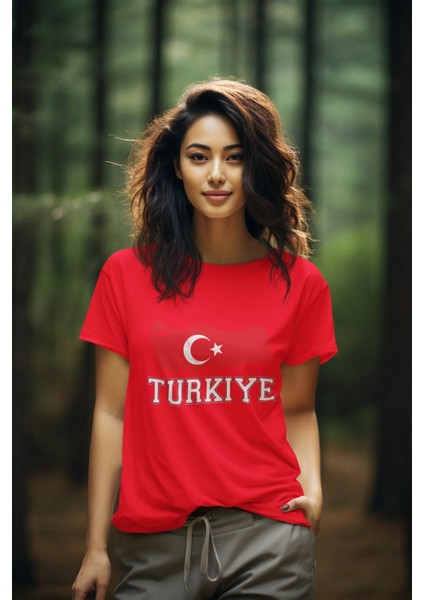 Türkiye Milli Takım Baskılı Futbol Forma Siyah Tişört Kadın Erkek T-Shirt fiyatları