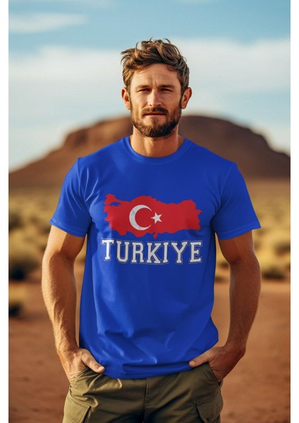 Türkiye Milli Takım Baskılı Futbol Forma Siyah Tişört Kadın Erkek T-Shirt
